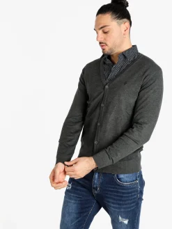Coveri Moving Cardigan uomo in maglia con bottoni