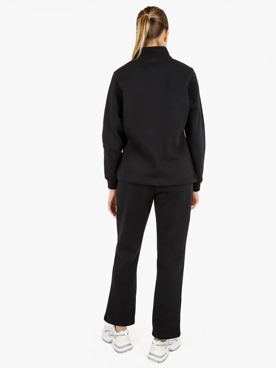 Coveri Moving Completo tuta donna con felpa e pantaloni - nero