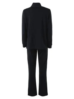 Coveri Moving Completo tuta da donna 2 pezzi in cotone full zip - blu scuro
