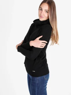 Coveri Moving Dolcevita donna in maglia tinta unita