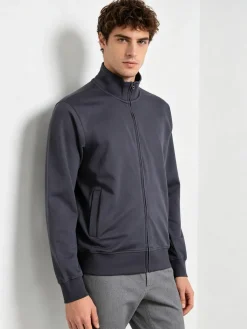 Coveri Moving Felpa da uomo in cotone con zip