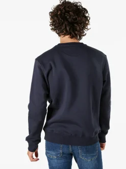 Coveri Moving Felpa girocollo da uomo - blu scuro