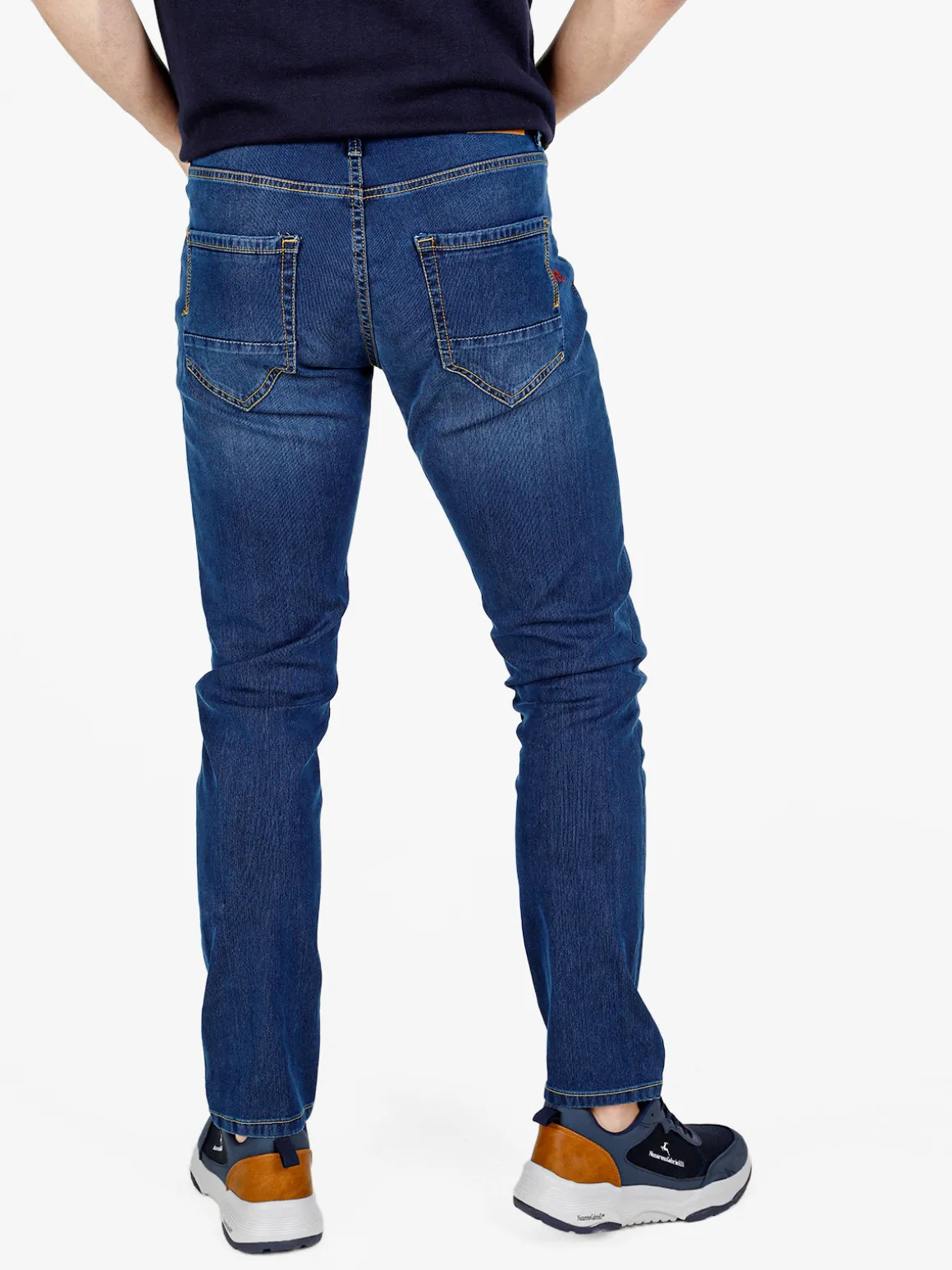 Coveri Moving Jeans da uomo a vita bassa taglie grandi