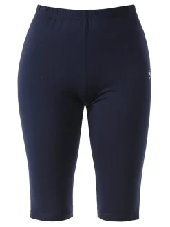 Coveri Moving Leggings a pinocchietto da donna in cotone - blu scuro