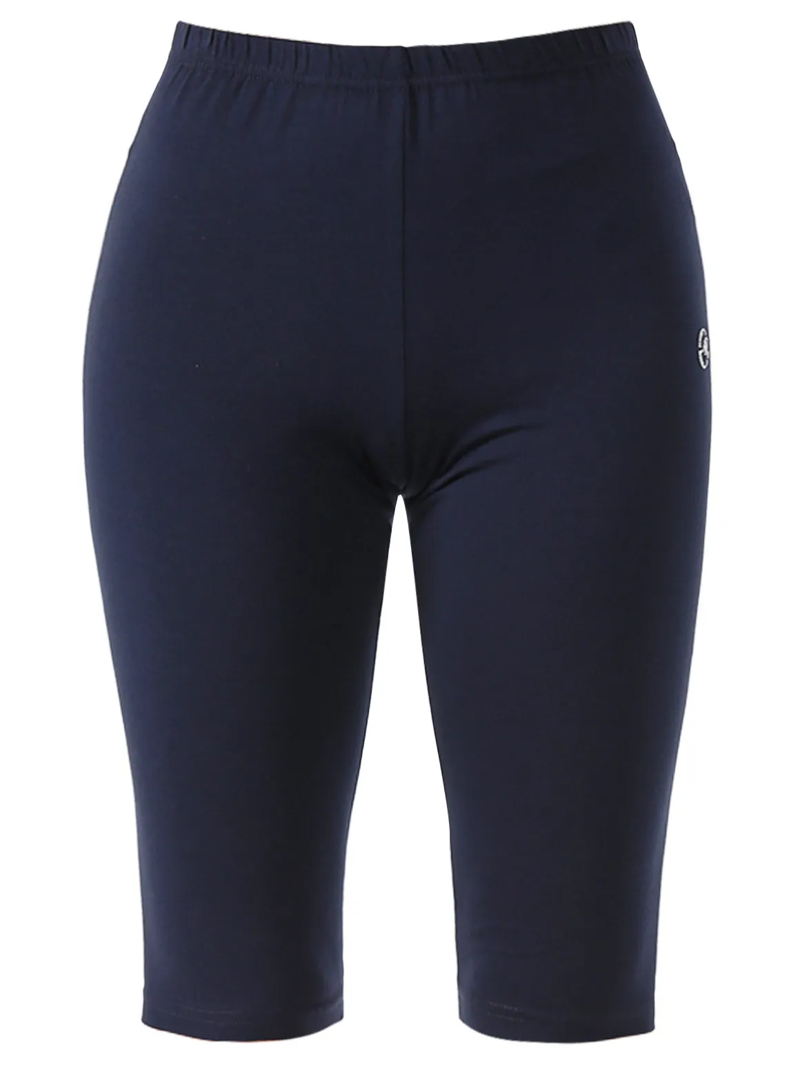 Coveri Moving Leggings a pinocchietto da donna in cotone - blu scuro