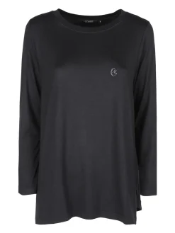 Coveri Moving Maglia a maniche lunghe da donna con strass