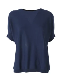 Coveri Moving Maglia donna a maniche corte - blu