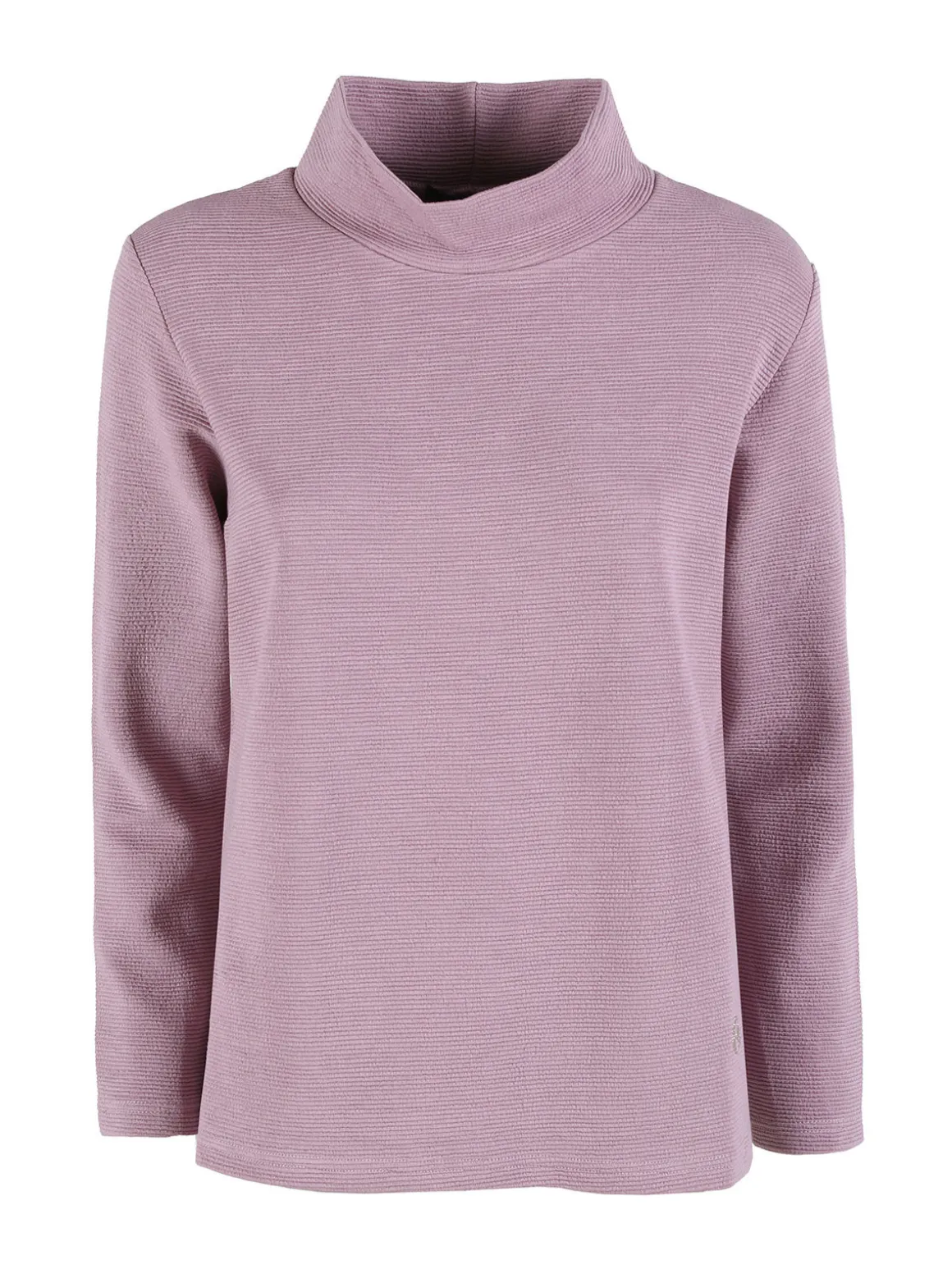 Coveri Moving Maglia donna a maniche lunghe accollata - rosa