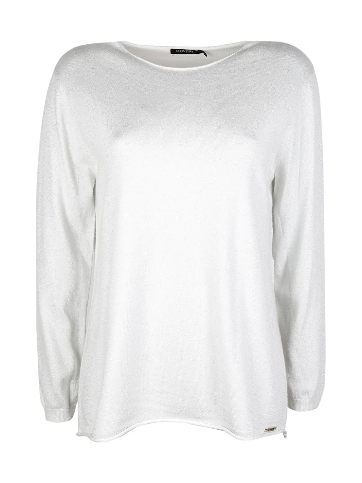 Coveri Moving Maglia donna in lurex con spacchi laterali