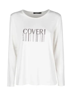 Coveri Moving Maglia girocollo da donna con stampa