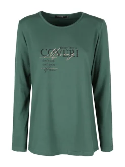 Coveri Moving Maglia girocollo da donna con stampa scritta