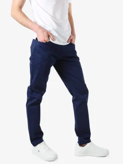 Coveri Moving Pantaloni casual da uomo in cotone - bluette