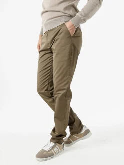 Coveri Moving Pantaloni casual da uomo a vita bassa - fango