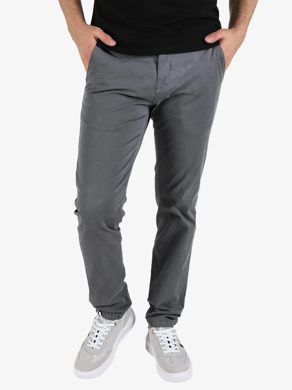 Coveri Moving Pantaloni casual da uomo texturizzati