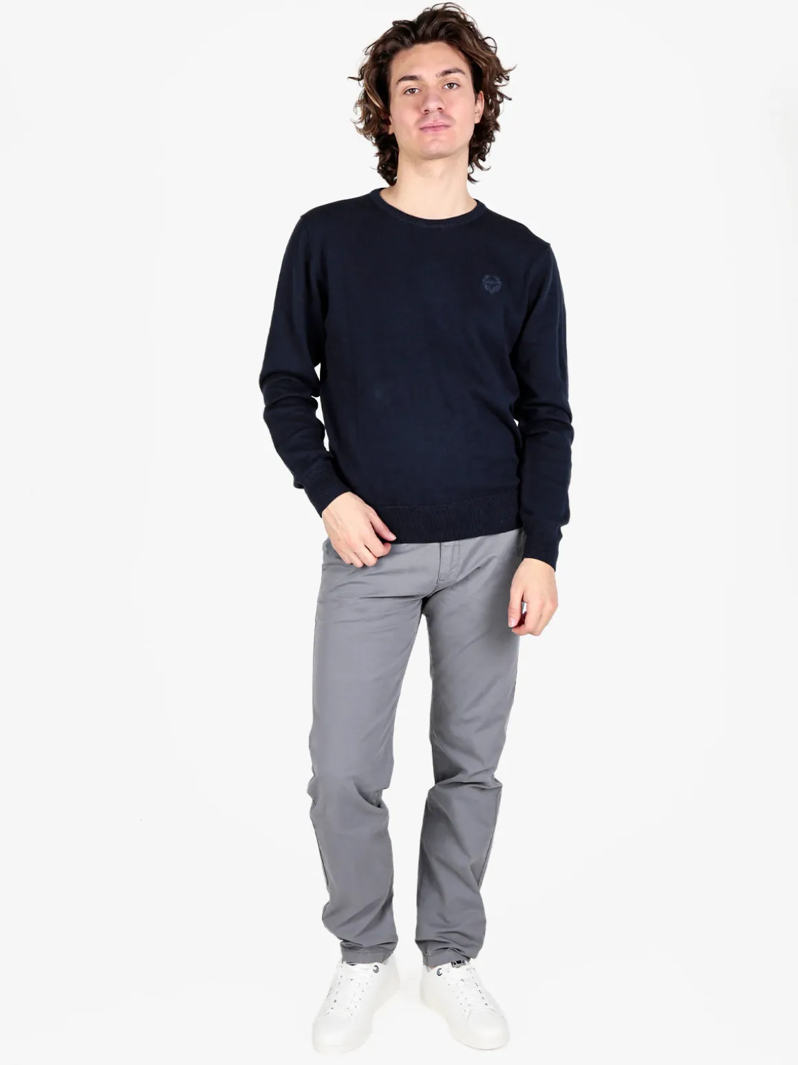 Coveri Moving Pantaloni da uomo in cotone a vita bassa
