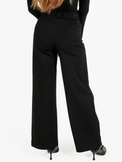 Coveri Moving Pantaloni donna a gamba larga - nero