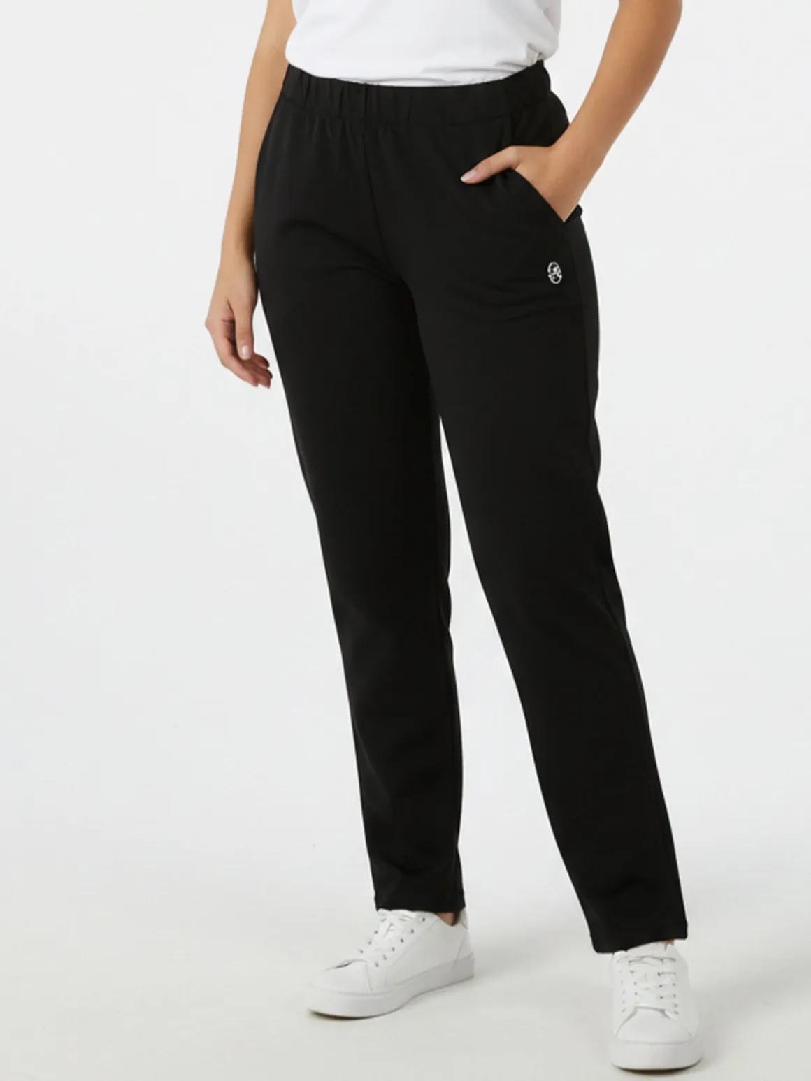 Coveri Moving Pantaloni donna in felpa di cotone - nero