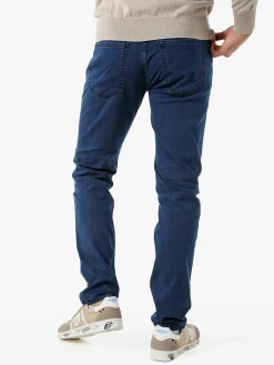 Coveri Moving Pantaloni jeans da uomo a vita bassa - blu