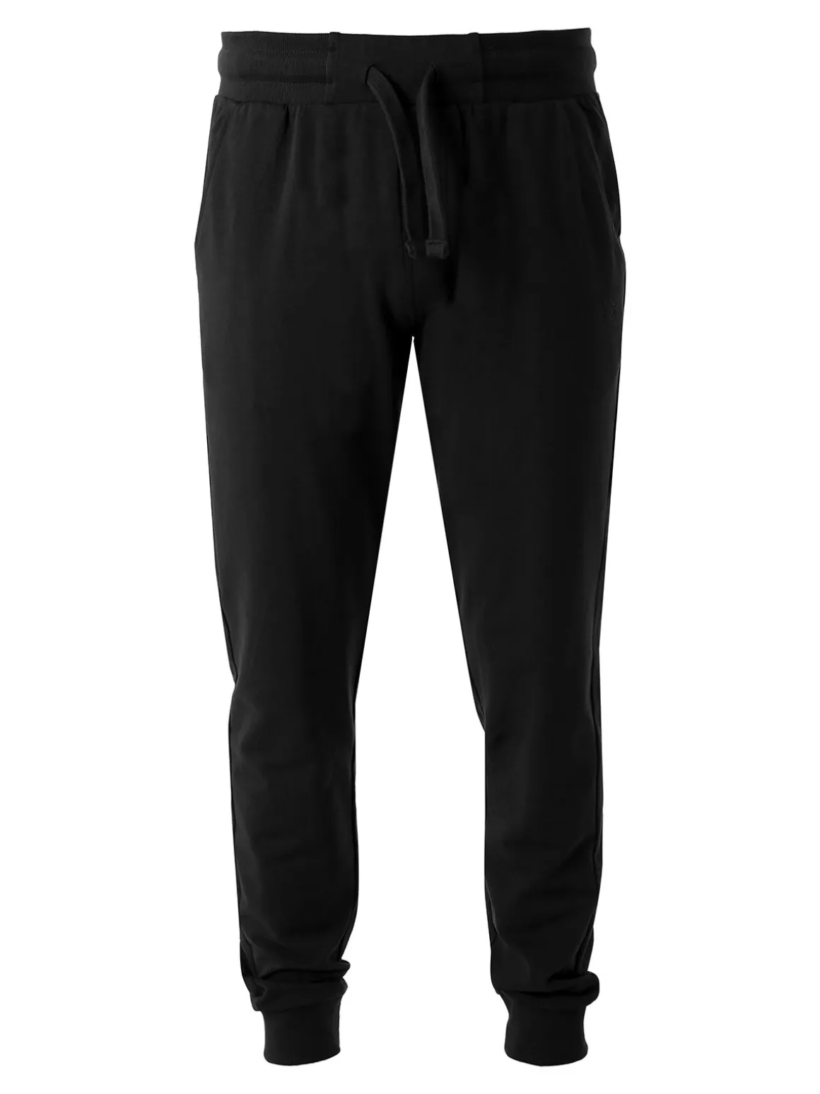 Coveri Moving Pantaloni tuta da uomo in cotone con coulisse e polsini - nero