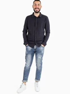 Coveri Moving Polo camicia in cotone da uomo