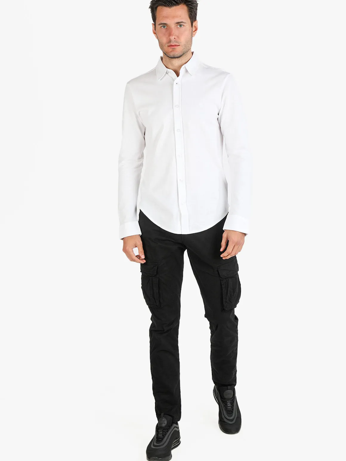 Coveri Moving Polo camicia in cotone da uomo