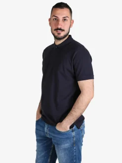 Coveri Moving Polo da uomo in cotone a maniche corte