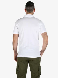 Coveri Moving Polo da uomo in cotone a maniche corte