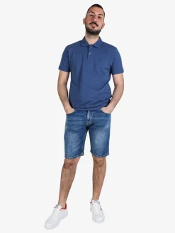 Coveri Moving Polo da uomo in cotone a maniche corte