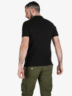 Coveri Moving Polo da uomo in cotone a maniche corte