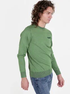 Coveri Moving Pullover da uomo in maglia con taschino