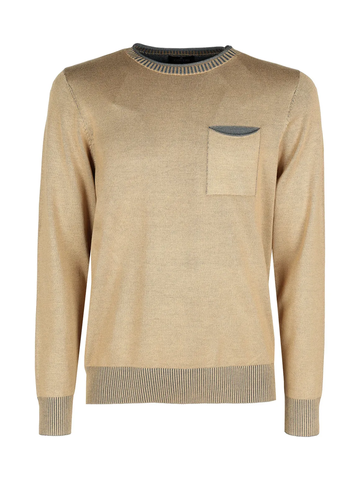 Coveri Moving Pullover da uomo in maglia con taschino