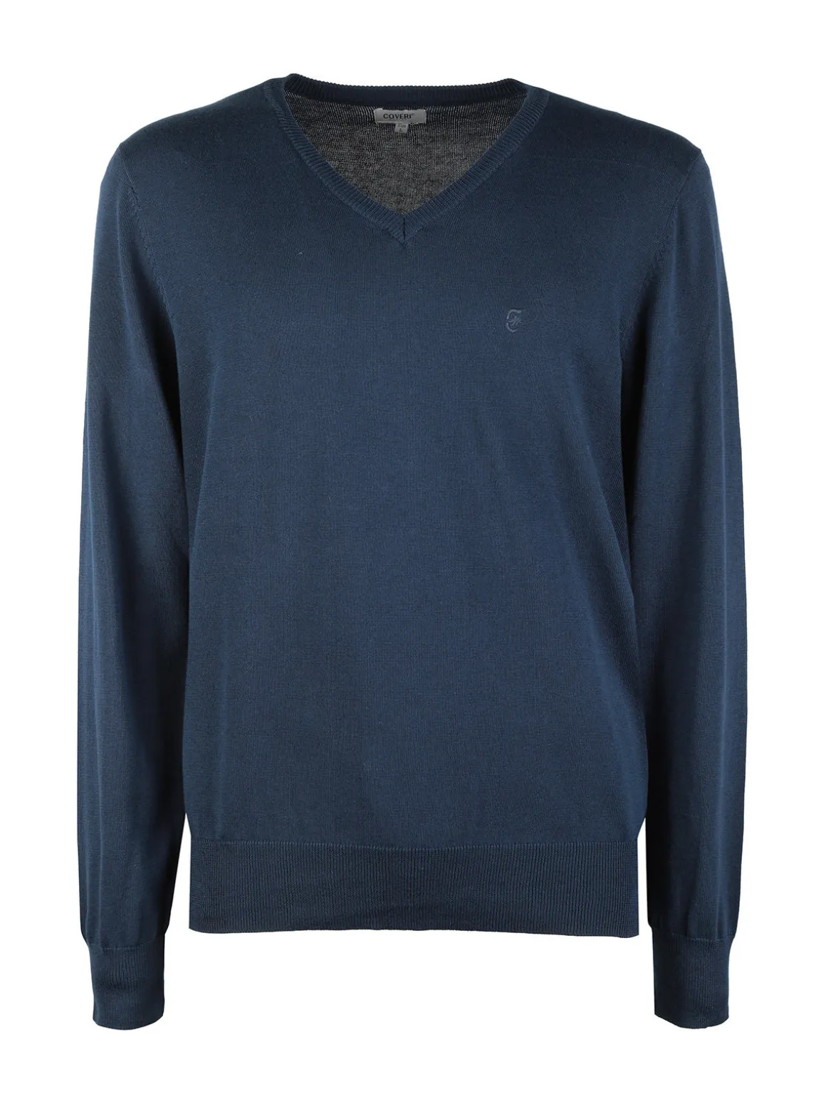 Coveri Moving Pullover da uomo in cotone scollo V