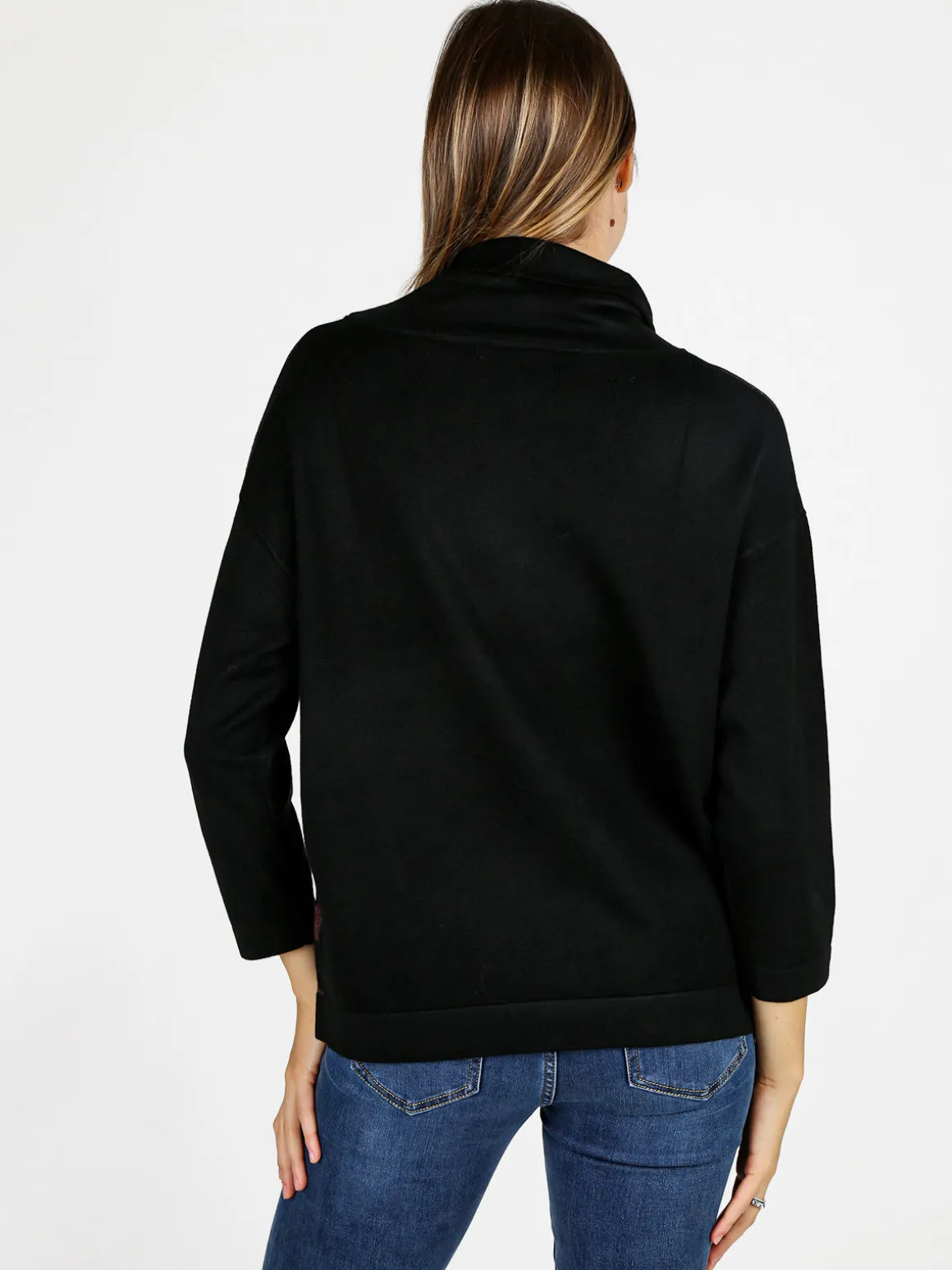 Coveri Moving Pullover dolcevita da donna - nero