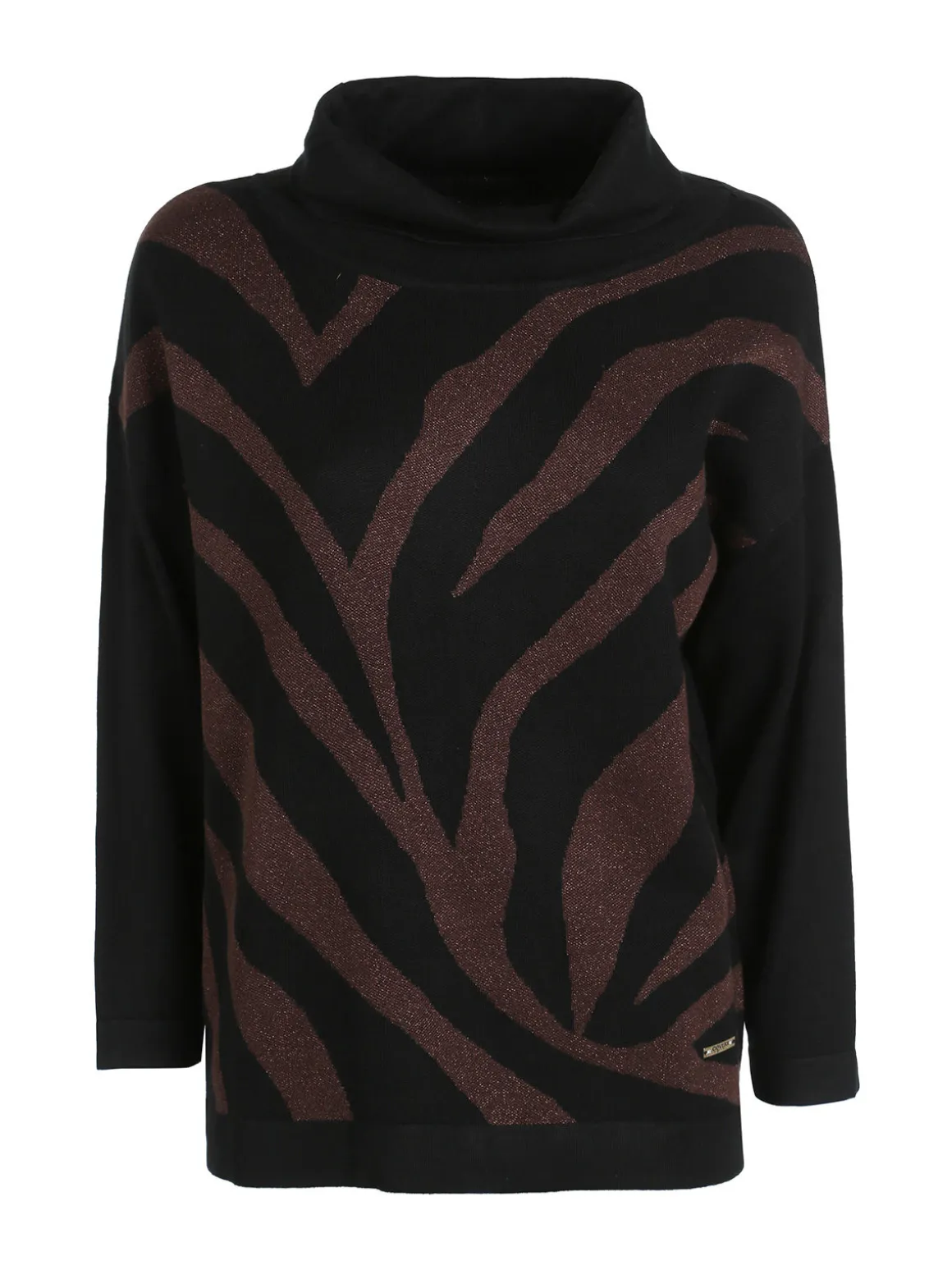 Coveri Moving Pullover dolcevita da donna - nero