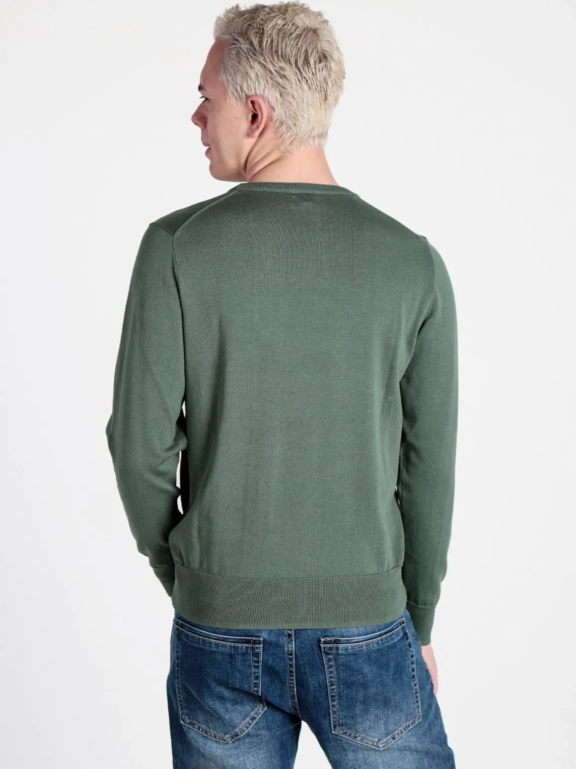 Coveri Moving Pullover girocollo da uomo in cotone