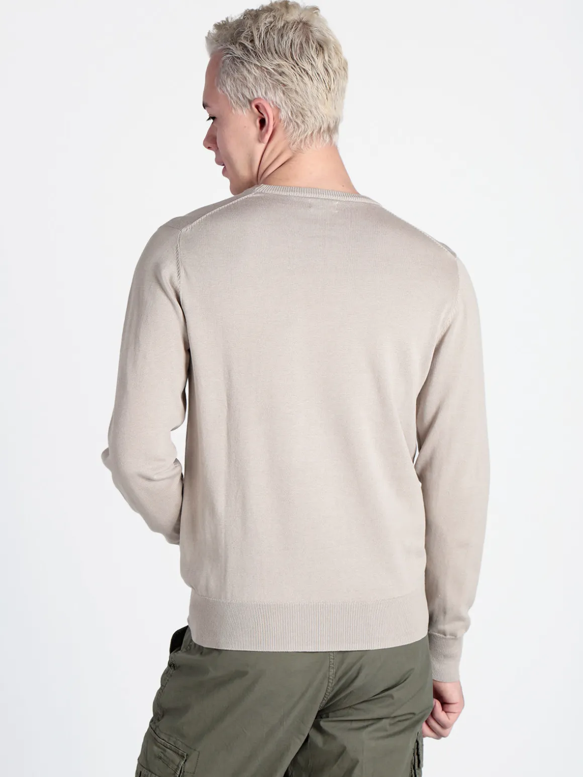 Coveri Moving Pullover girocollo da uomo in cotone
