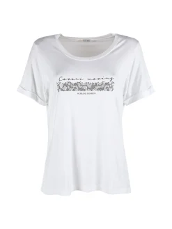 Coveri Moving T-shirt da donna con strass