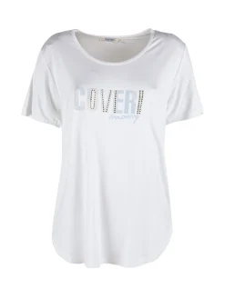 Coveri Moving T-shirt da donna con strass