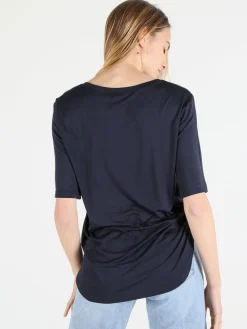 Coveri Moving T-shirt da donna con stampa e strass