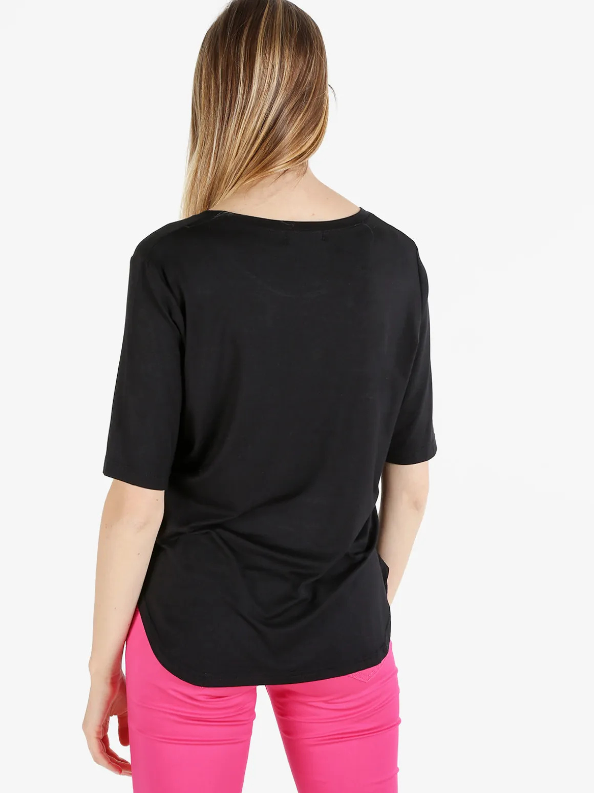 Coveri Moving T-shirt da donna con stampa e strass