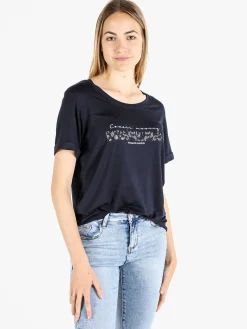 Coveri Moving T-shirt da donna con strass