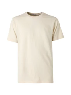 Coveri Moving T-shirt da uomo girocollo in cotone - beige