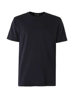 Coveri Moving T-shirt da uomo girocollo in cotone - blu scuro