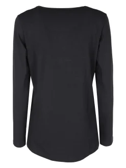 Coveri Moving T-shirt girocollo da donna a maniche lunghe