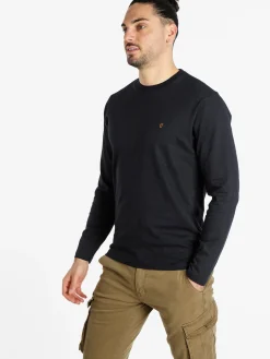 Coveri Moving T-shirt girocollo da uomo maniche lunghe