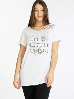 Coveri Moving T-shirt manica corta donna con scritta