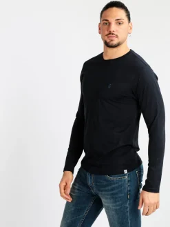 Coveri Moving T-shirt uomo a manica lunga in cotone
