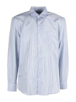 Coveri Viale Morin Camicia da uomo rigata a maniche lunghe