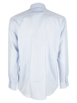 Coveri Viale Morin Camicia da uomo rigata a maniche lunghe