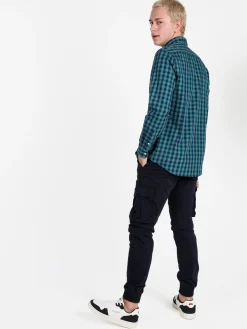 Coveri Viale Morin Camicia uomo a quadri in cotone a maniche lunghe
